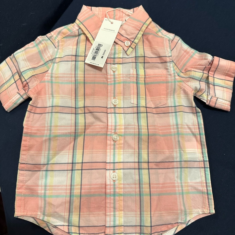 Janie and jack button down shirt